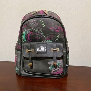 Disney Villains Maleficent Wondapop 11 Inch Vegan Leather Mini Backpack